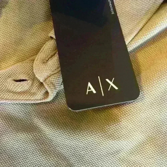 Armani Exchange New A|X Performance Polo 100% Soft Cotton  Golf Logo Men's XL - Picture 2 of 5